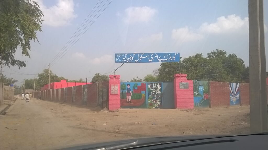 Government boys primary school, Gohar jageer, District kasur.