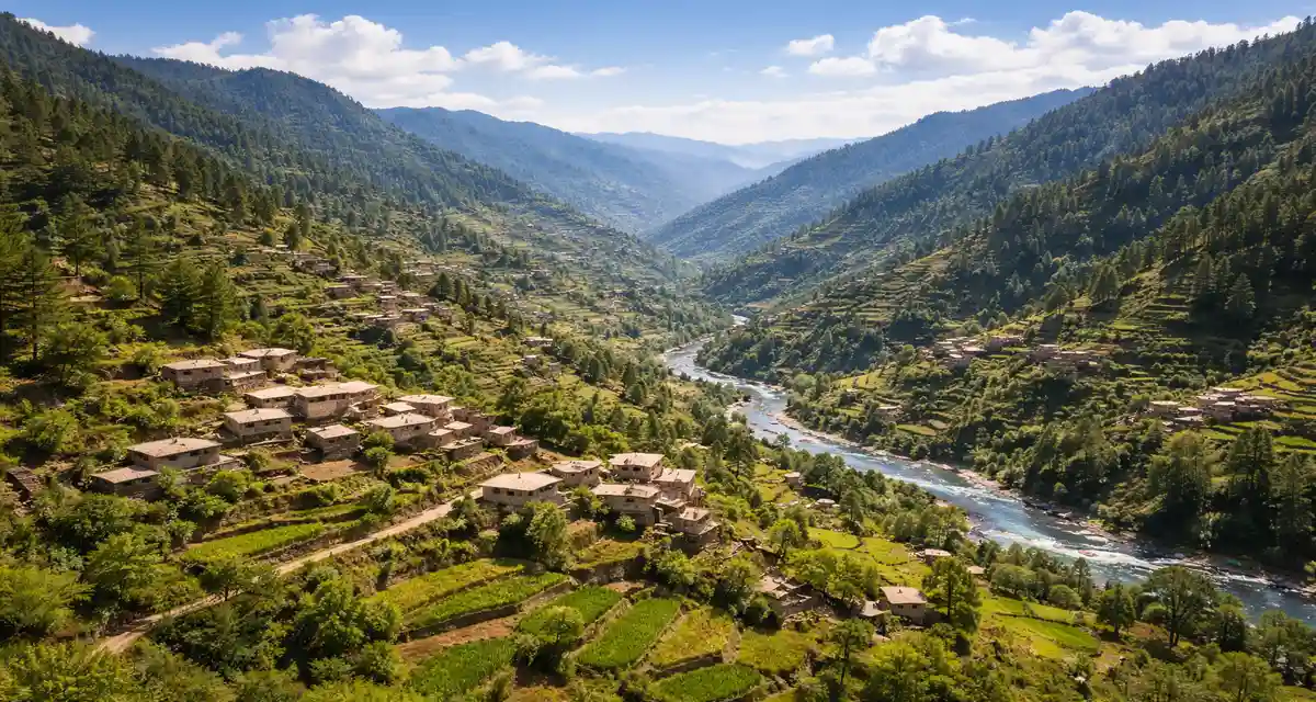 Torghar district view