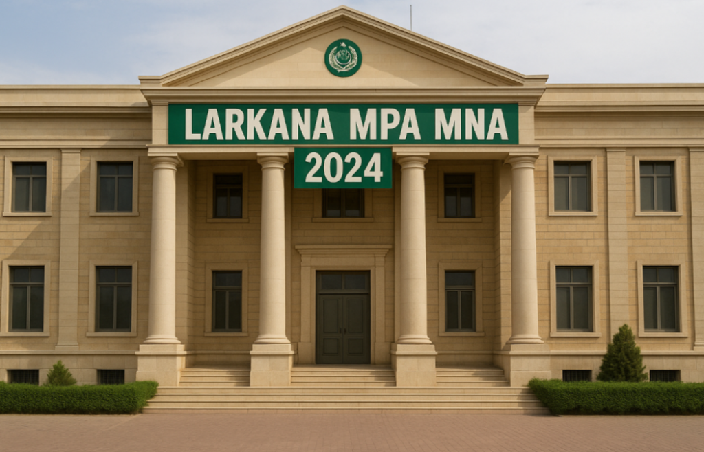 Larkana mpa mna 2024
