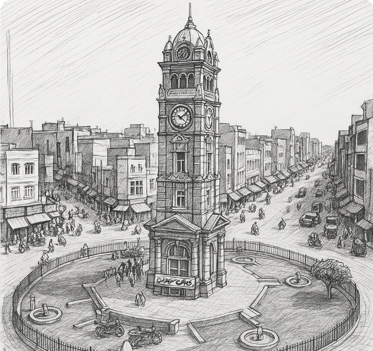 Clock Tower of Faisalabad